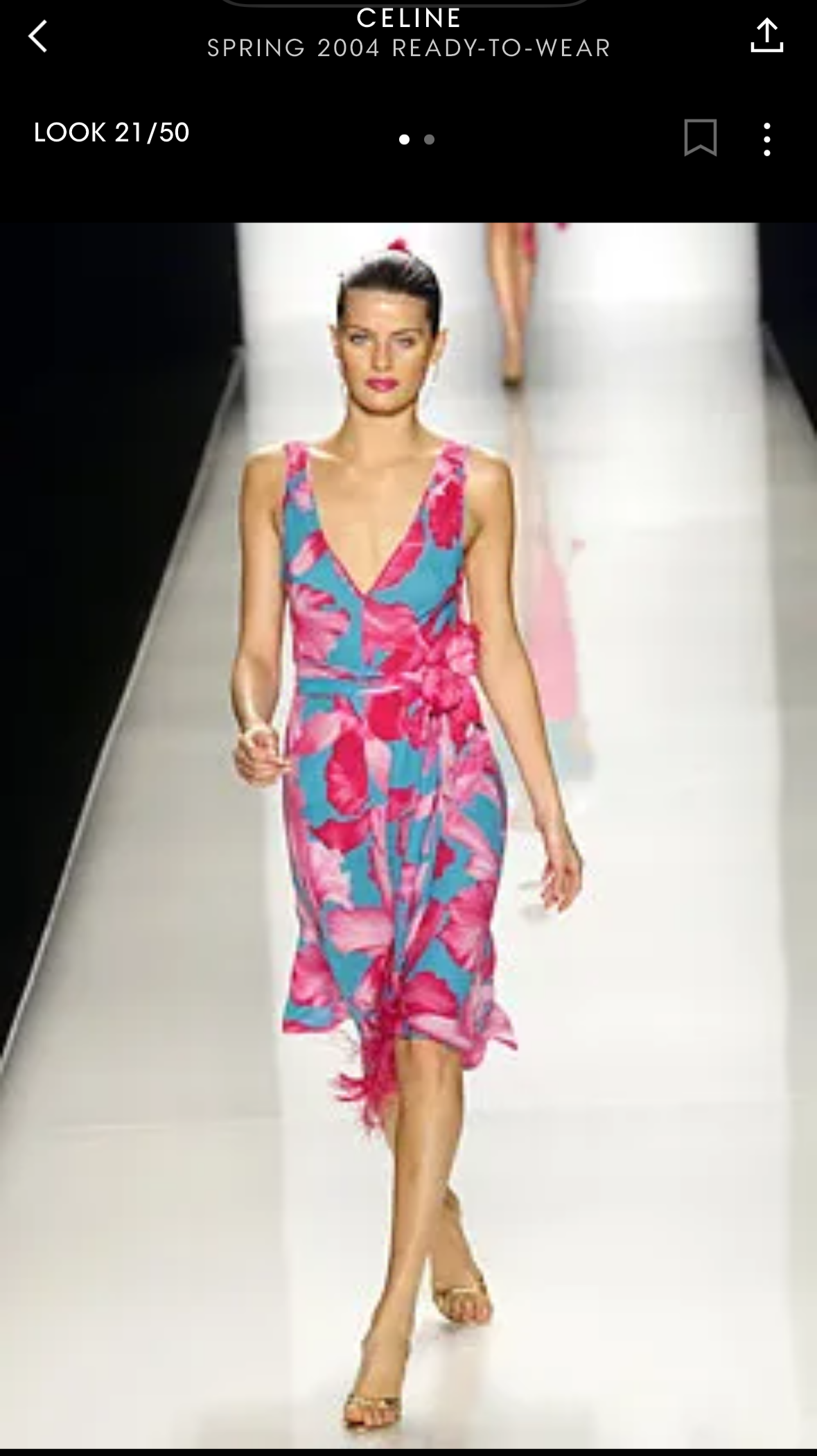 Celine By Michael Kors Floral Dress