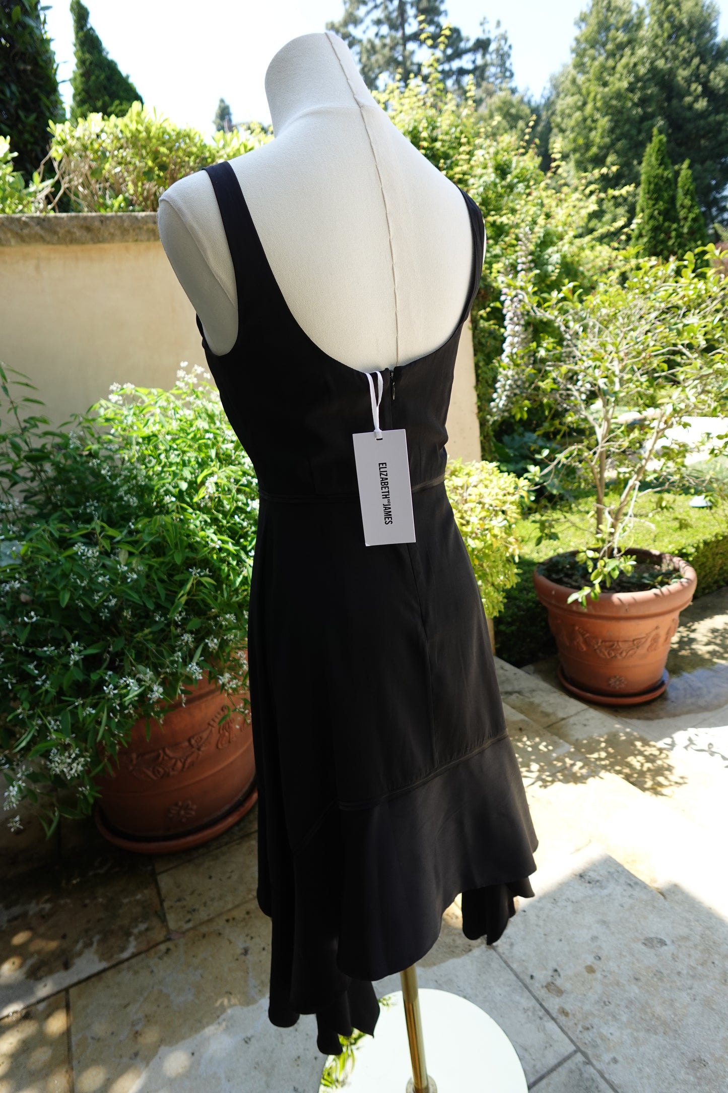 Elizabeth and James Black Dress