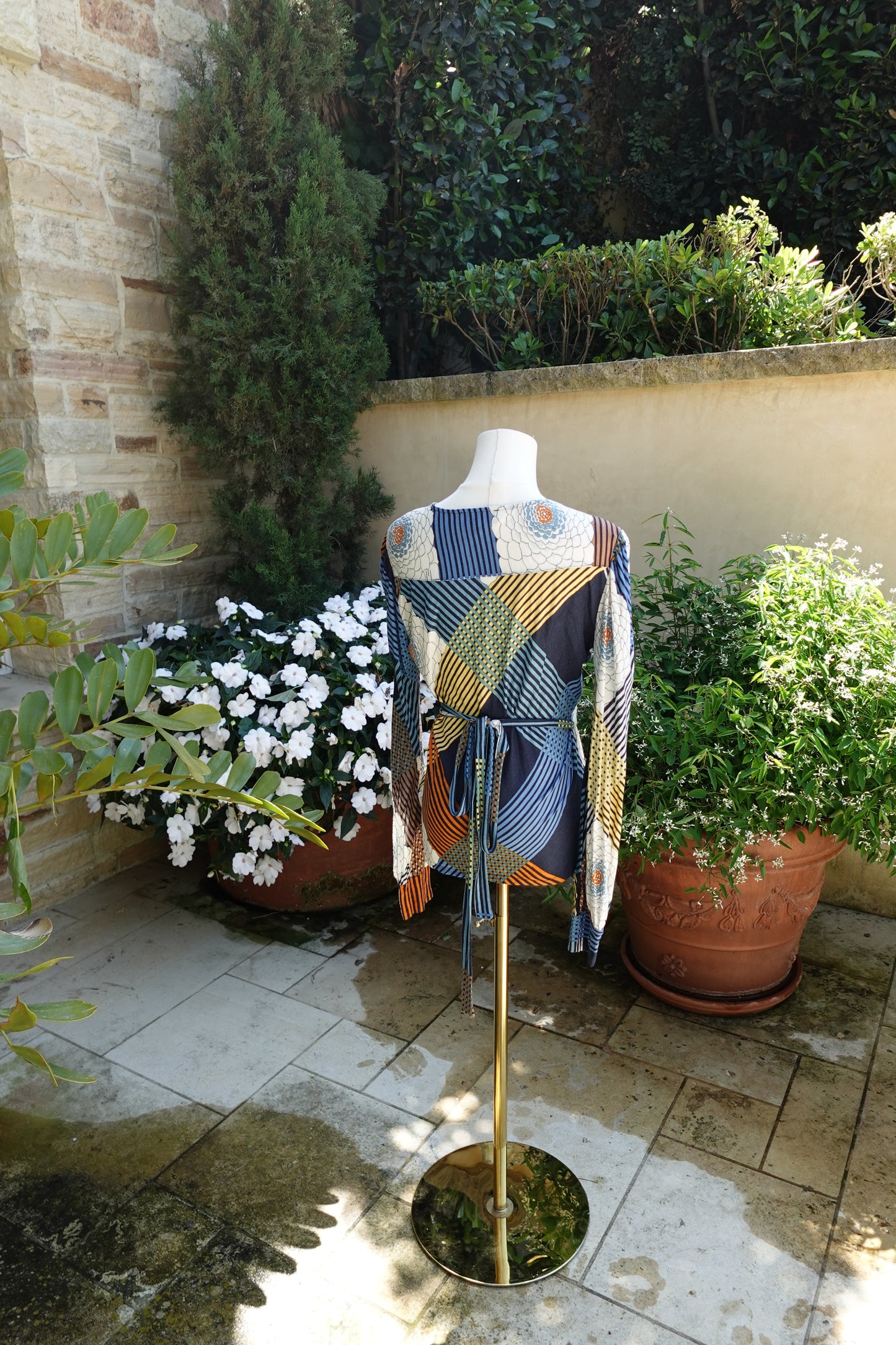 Missoni Long Sleeve Wrap Top