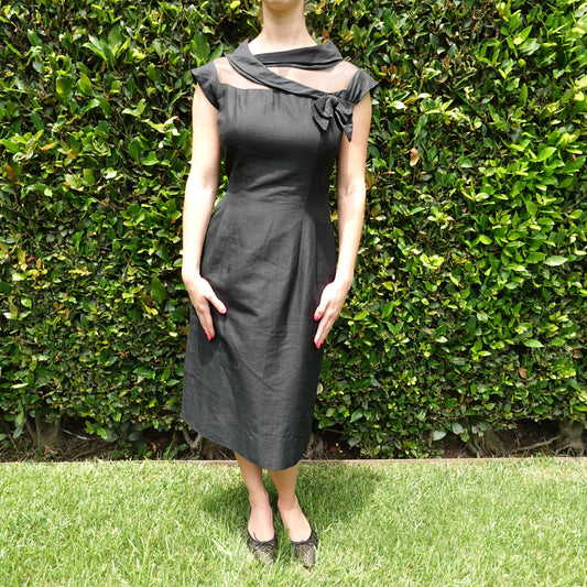 1940's Black Dress