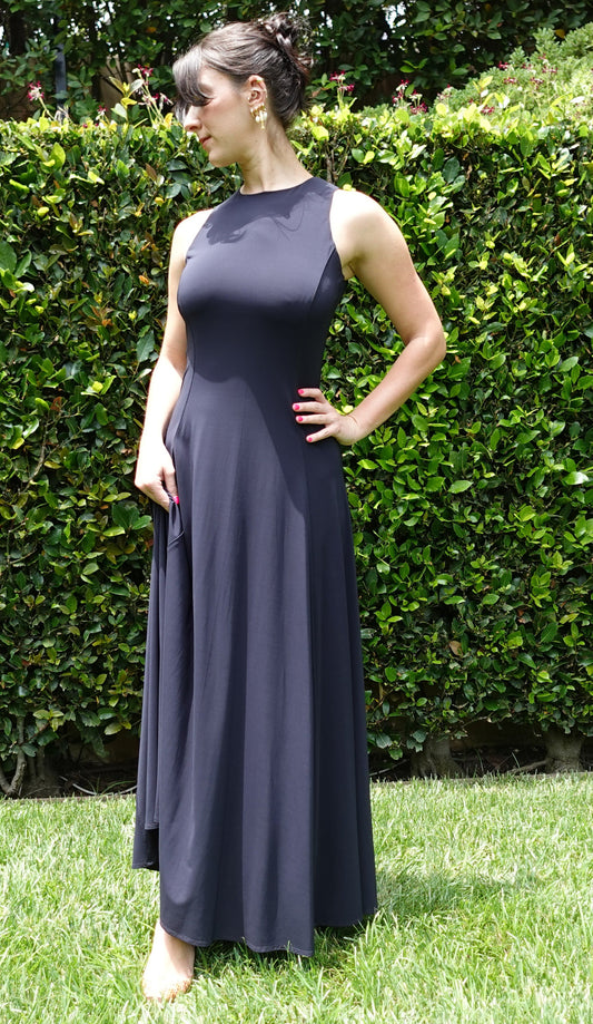 Ralph Lauren Collection Navy Gown