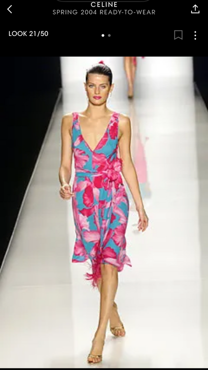 Celine By Michael Kors Floral Dress