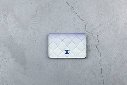 Chanel Blue Gradient Wallet