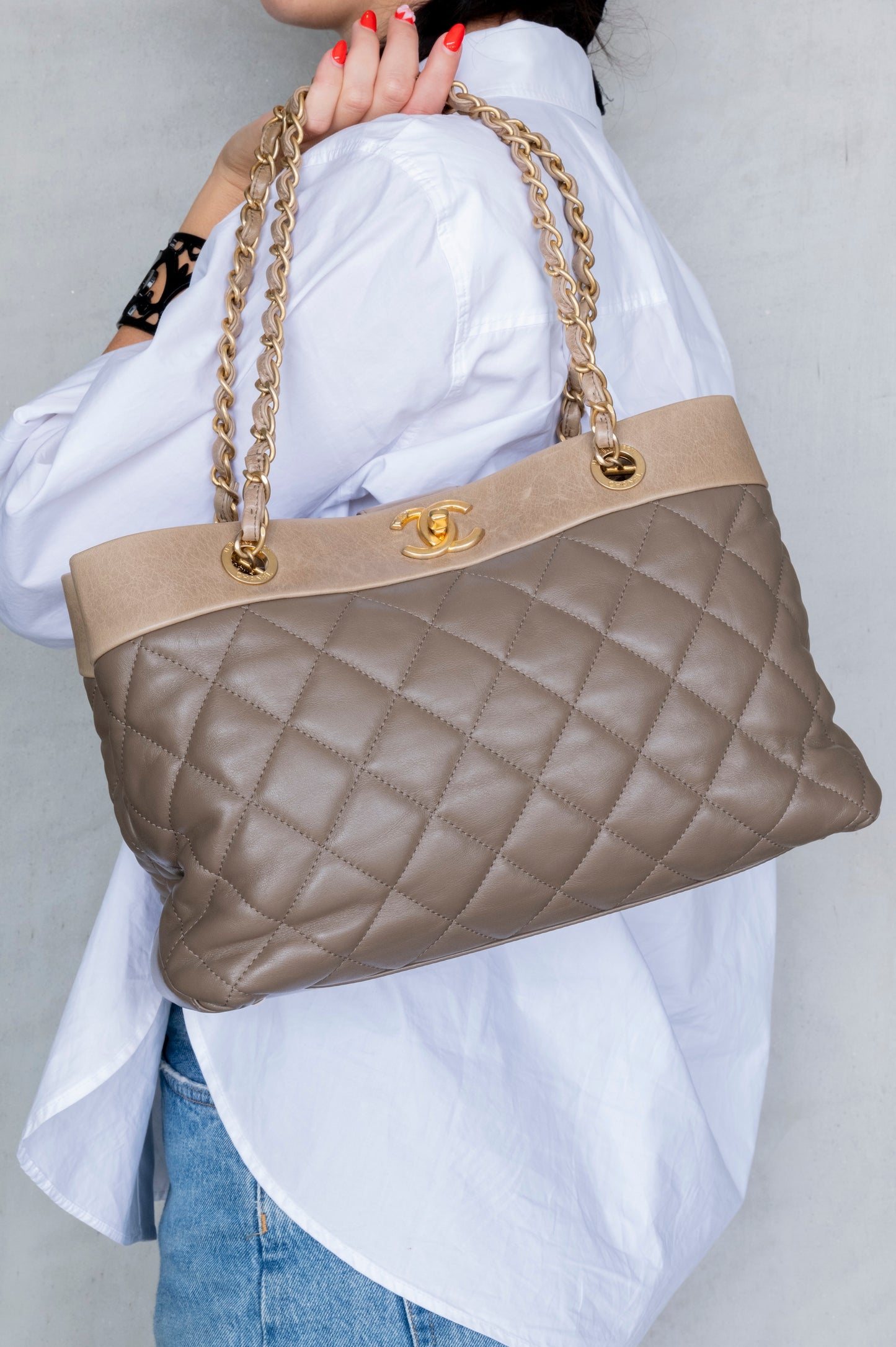 Chanel Large Soft Elegance Tote
